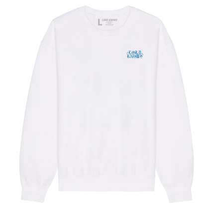 LOCCED OUT MARY CREWNECK (WHITE)