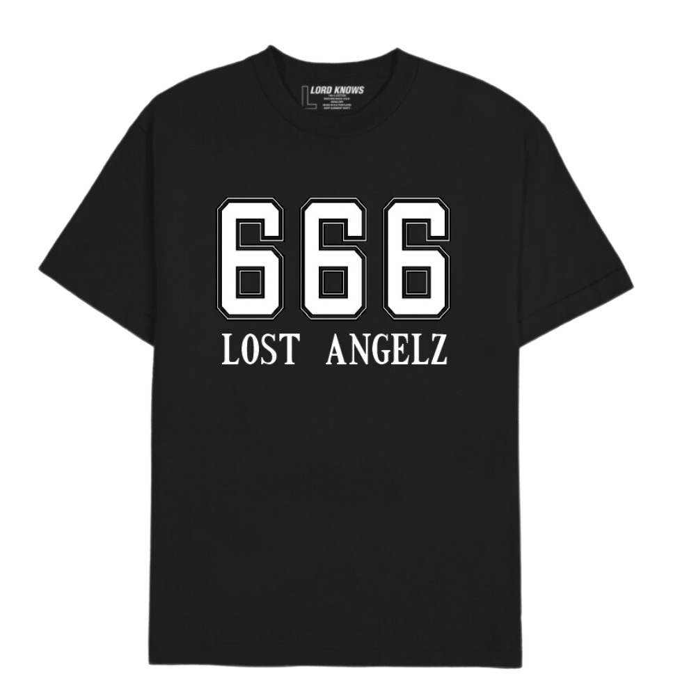 LOST ANGELZ TEE (BLACK)